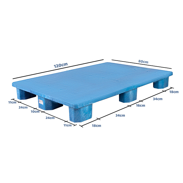 پارس پالت | پالت پلاستیکی 15*80*120 سردخانه ای