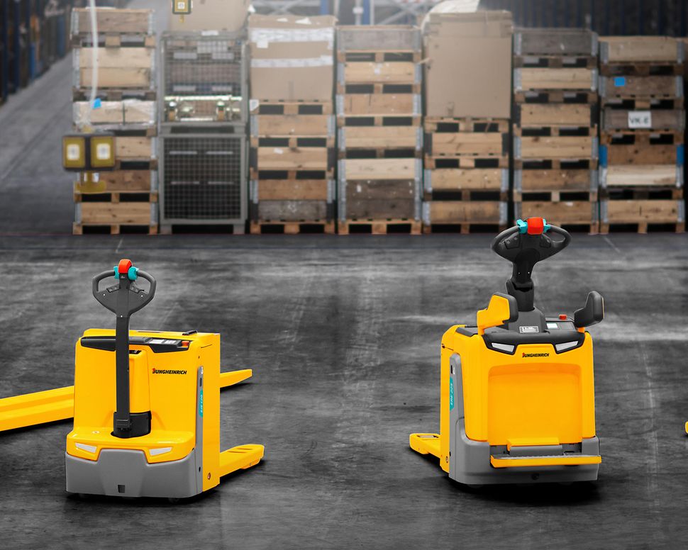 پارس پالت | پالت تراک برقی (Powered Pallet Truck)