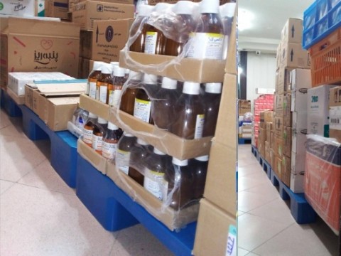 پارس پالت | پالت پلاستیکی دارویی