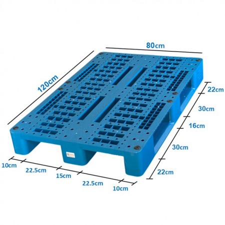 پالت پلاستیکی کد 202 نمای رو